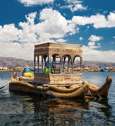 Islas flotantes de los Uros 1/2 DIA